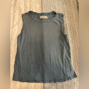 imogene + willie Blue Muscle Tee